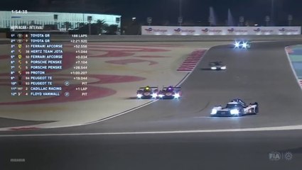 WEC 2023 8H Bahrain Race Ferrari'S Close Battle