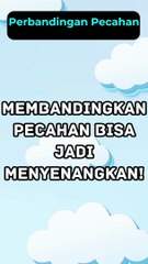 Membandingkan pecahan bisa jadi menyenangkan! | Math Quiz