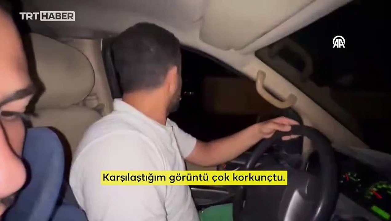 Gazze'deki ambulans şoförü dünyaya seslendi: Allah bize yeter