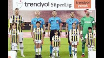 Super League Trendyol： Fenerbahçe： 0 - Trabzonspor： 1 (Première mi-temps)