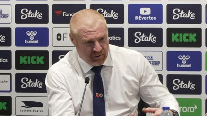 Dyche on Everton 1-1 Brighton