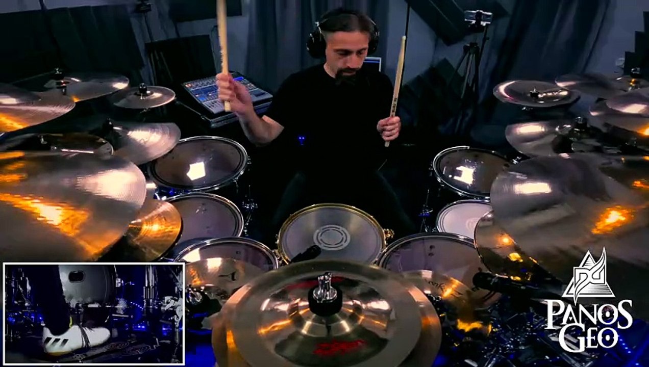 Muse - Hysteria | Isolated Drums | Panos Geo