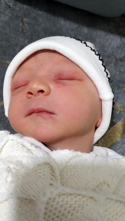 اول لقاء لرضوان مع اخيه البيبي الجديد
