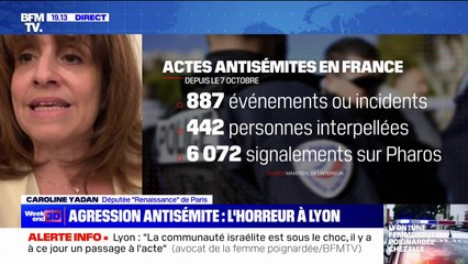 Caroline Yadan: "On assiste depuis plusieurs semaines à une explosion antisémite"