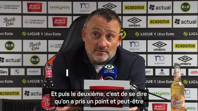 11e j. - Haise positive après le match nul de Lens face à Lorient