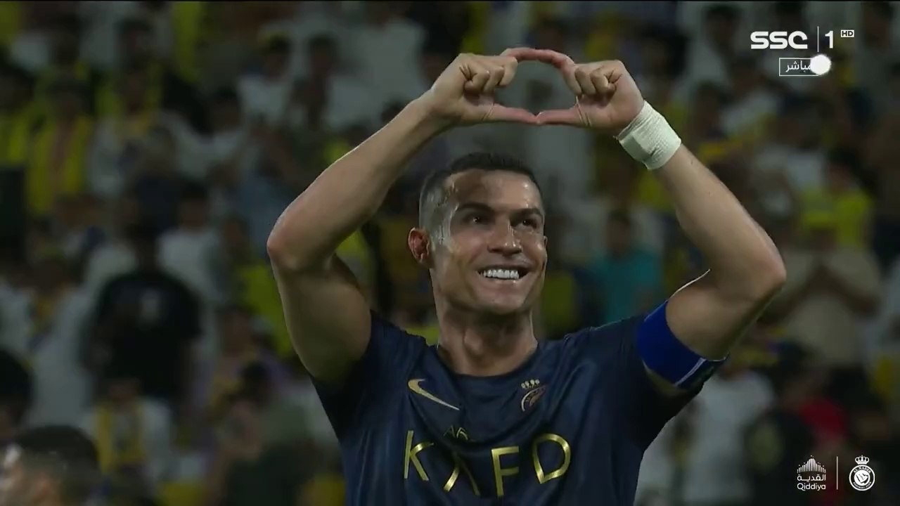 أهداف مباراة النصر 2 - 0 الخليج _هدف رونالدو العالمي