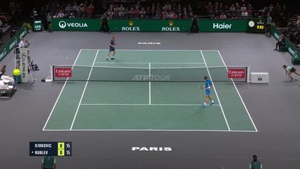 Rolex Paris Masters - Djokovic rejoint Dimitrov en finale