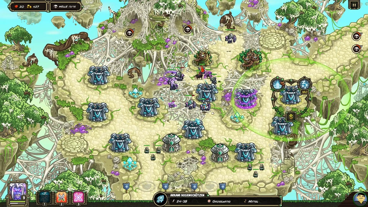 Der Schrein von Elynie | Kingdom Rush Origins 25