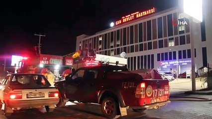 Les incendies de forêt à Çan ont été maîtrisés