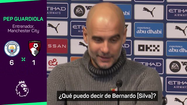 Guardiola y la comparación de Bernardo Silva con Messi