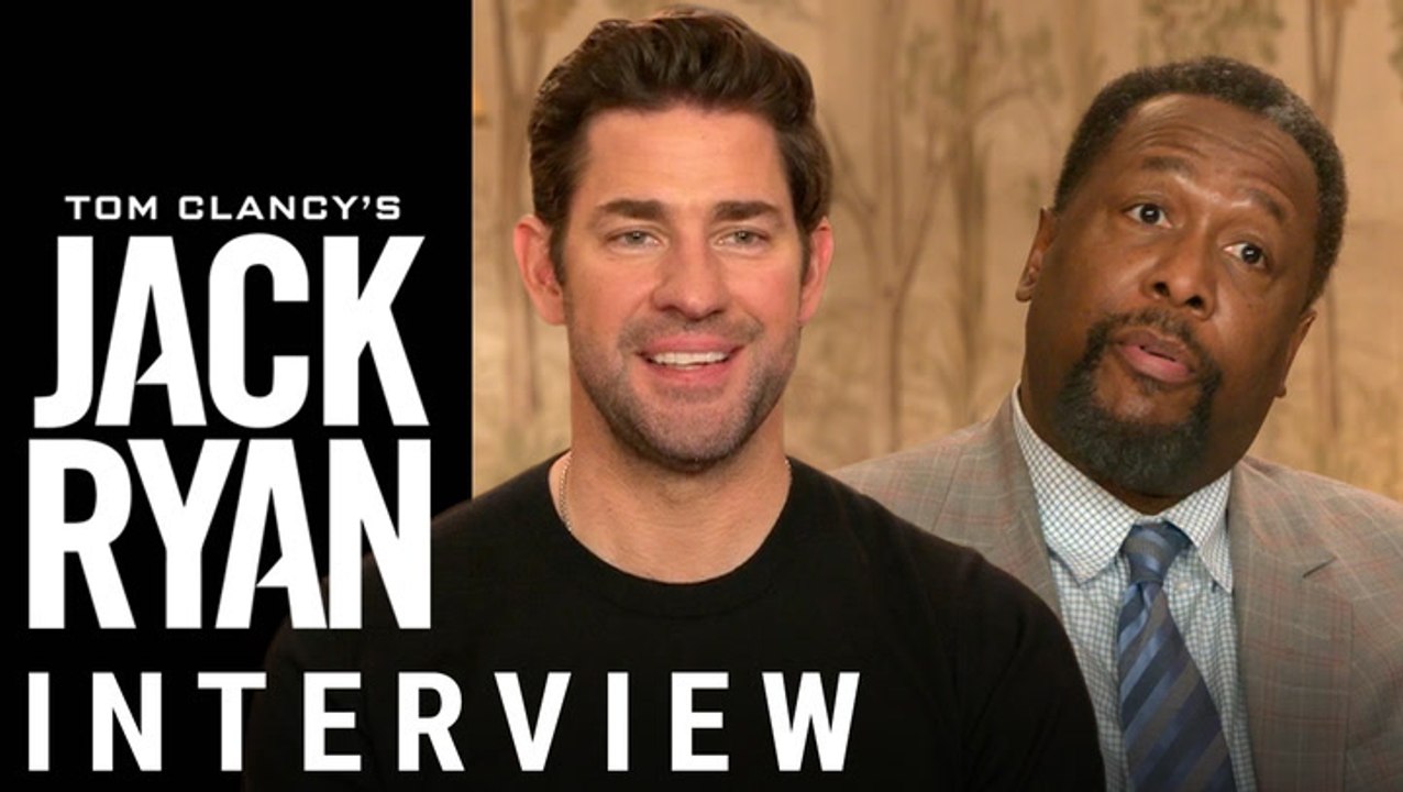 'Jack Ryan' Season 3 Interviews - John Krasinski, Wendell Pierce, Nina Hoss