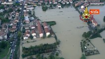 Alluvione in Toscana, Campi Bisenzio allagata. Le immagini dall'alto