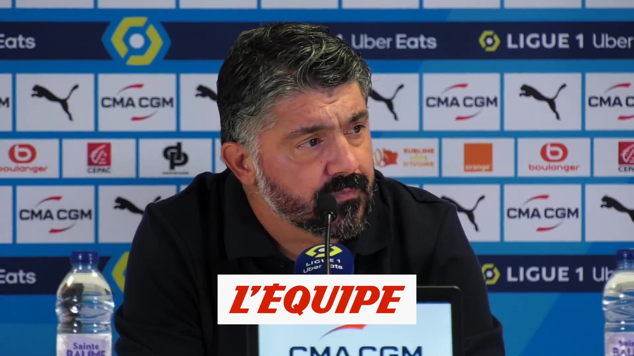 Gattuso : « Je comprends la déception du public » - Foot - L1 - OM