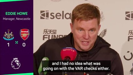 Very bizarre! - Howe on Newcastle's winning goal