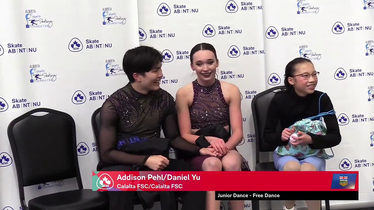 Junior Dance Free Dance 2024 Skate AB l NT l NU Sectional