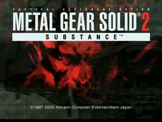 Metal Gear Solid 2 Substance online multiplayer - ps2