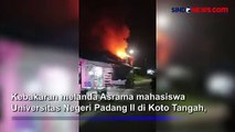 Asrama Mahasiswa UNP di Padang Hangus Terbakar, Kerugian Capai Rp1 Miliar