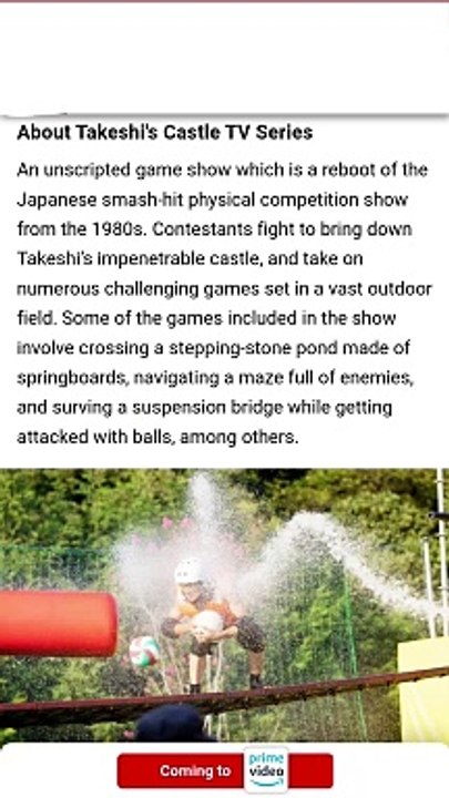 Takeshi's castle trailer 2023