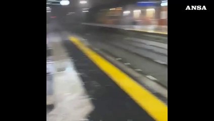 Maltempo - Allagamenti a Pontedera, anche in stazione