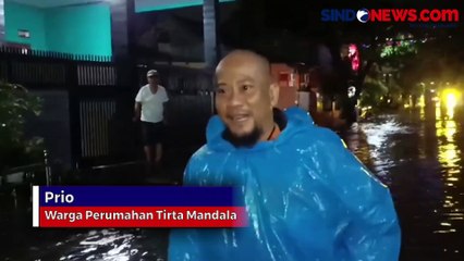 Hujan Deras, Sejumlah Wilayah di Kota Depok Dikepung Banjir