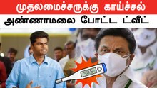 முதலமைச்சர் மு.க.ஸ்டாலினுக்கு திடீரென்று ஏற்பட்ட காய்ச்சல் | ஓய்வெடுக்க மருத்துவர்கள் அறிவுரை