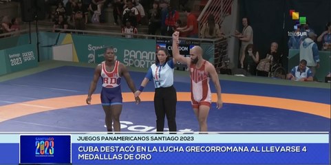 Santiago 2023: Cuba logra cuatro oros en lucha grecorromana durante penúltima jornada