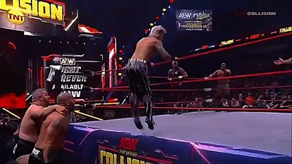 Mark Briscoe in his AEW Collision Debut teams with Keith Lee & Dustin Rhodes - 11/4/23, AEW Collision