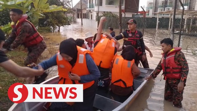 Floods: 200 residents evacuated in Bangi, Semenyih