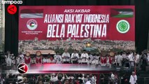 Dukungan Masyarakat Indonesia Lewat Aksi Akbar Bela Palestina di Monas