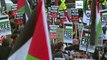 Manifestações em defesa do povo palestiniano juntam milhares na Europa
