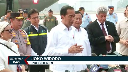 Presiden Jokowi Jenguk Menko Marves, Luhut Binsar di Singapura