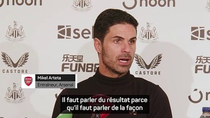Arteta : "C'est une honte absolue"