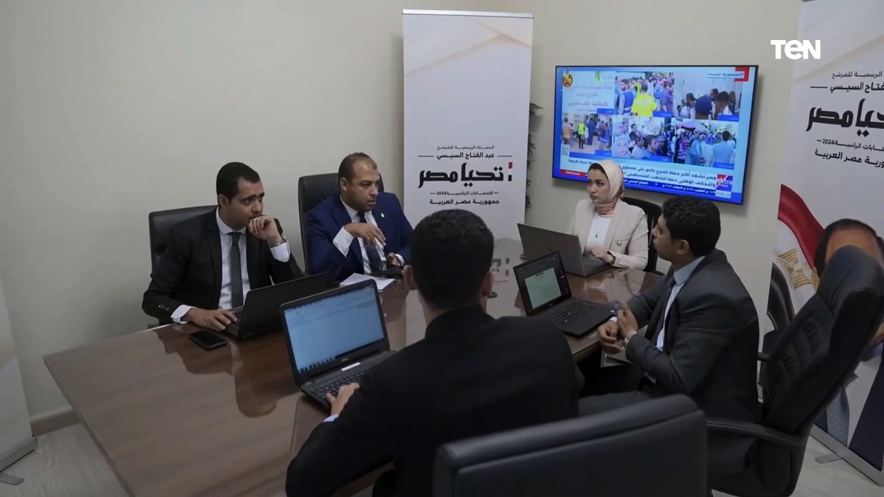 استقبال  الحملة الانتخابية للمرشح الرئاسي عبدالفتاح السيسي جميع الفئات العمرية والاجتماعية والسياسية