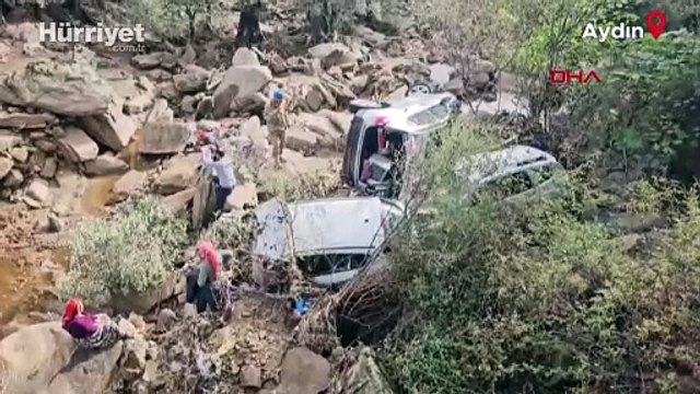 Aydın’da sağanak yağış, sele neden oldu