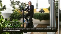 Maison de stars - Michel Drucker : Photos de son superbe triplex parisien avec vue imprenable sur la Tour Eiffel