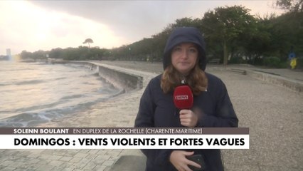 Domingos : vents violents et fortes vagues