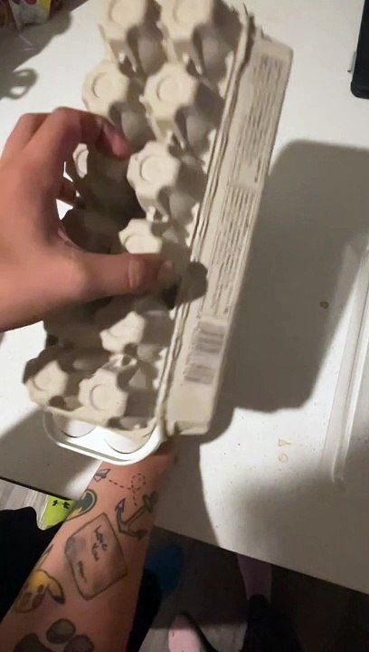 Egg Carton Kitchen Hack