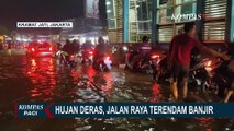 Kramat Jati, Depok, Kebayoran Lama Terendam Banjir Akibat Hujan Deras