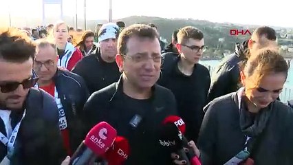45. İstanbul Maratonu'na katılan İmamoğlu'na soruldu: Kılıçdaroğlu'ndan helallik isteyecek misiniz?
