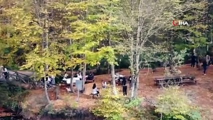 Çamlıpınar Göleti'nde Sonbahar Manzarası