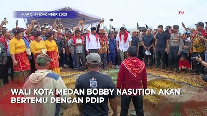 Nyatakan Dukungan ke Prabowo-Gibran, Bobby Akan Temui PDIP