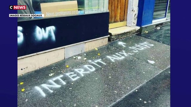 «Les juifs dehors» : des tags nauséabonds à Paris