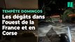 Tempête Domingos : des dégâts dans l’ouest de la France et en Corse, fin des vigilances « vent »