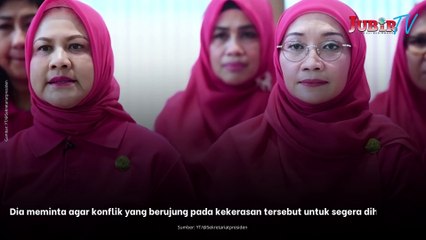 Ibu Negara RI Buka Suara Terkait Konflik Palestina-Israel
