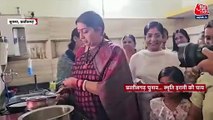 Smriti Irani serves tea to everyone in Sukma