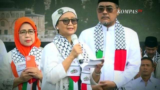 Inilah Sejumlah Tokoh Publik dan Pejabat yang Hadiri Aksi Bela Palestina di Monas