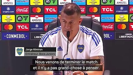 Almiron : "Il y a beaucoup de douleur, un rêve s'est effondré"