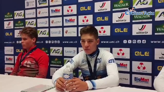 Cyclo-cross - Championnats d'Europe - Pontchâteau 2023 - Aubin Sparfel sacré champion d'Europe Juniors : C'est juste de la folie !