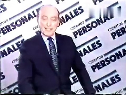 Créditos Personales - Publicidad con Juan Verdaguer (1987)