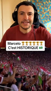 Marcelo et Fluminense dans l’histoire !! Après leurs victoires 2/1 contre Boca Junior en finale de la Copa Libertadores, Marcelo et Fluminense remporte ce trophée pour la 1ère fois de l’histoire ! #marcelo #boca #fluminense #copalibertadores